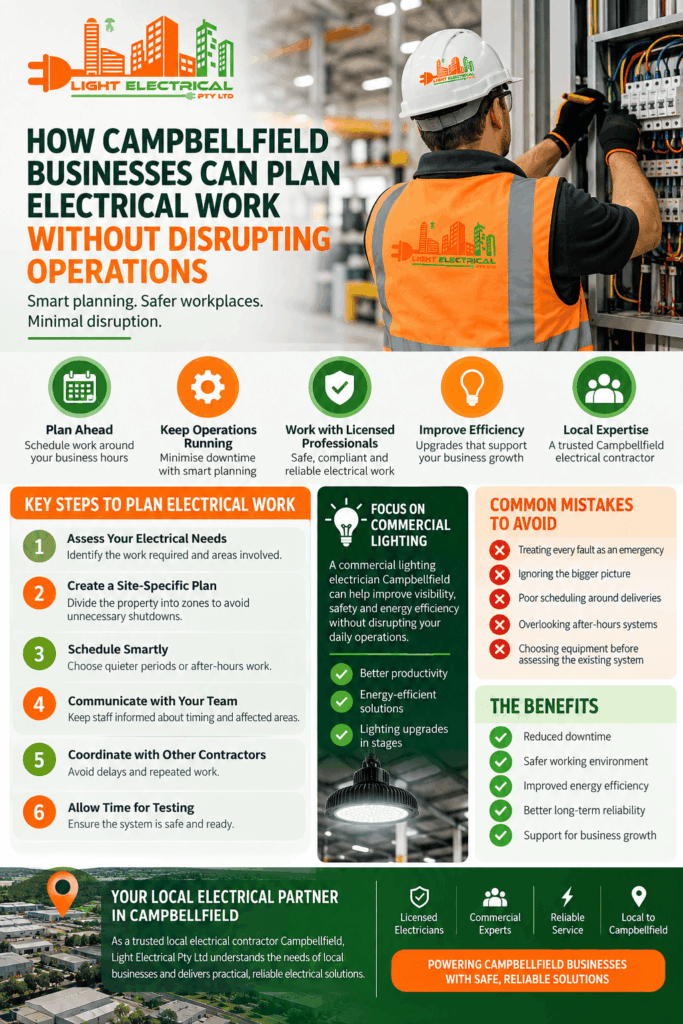 commercial electrician Campbellfield