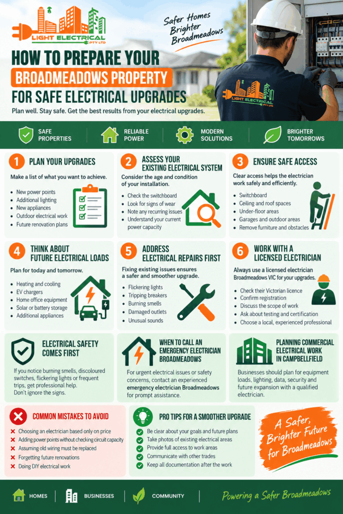 licensed electrician Broadmeadows VIC