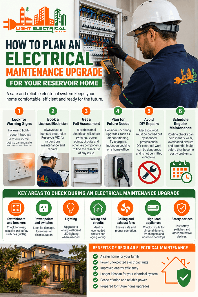 licensed electrician Reservoir VIC